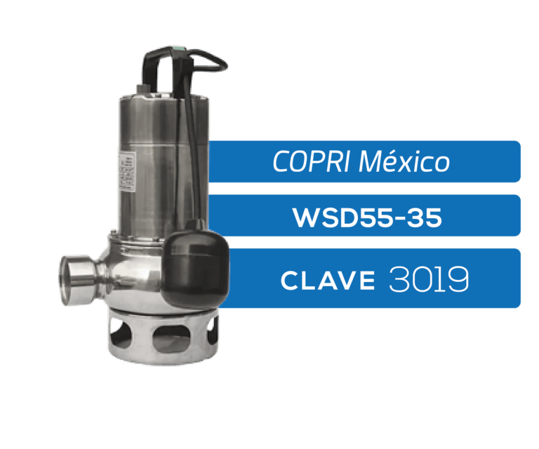 Bomba sumergible acero inoxidable 3/4 hp