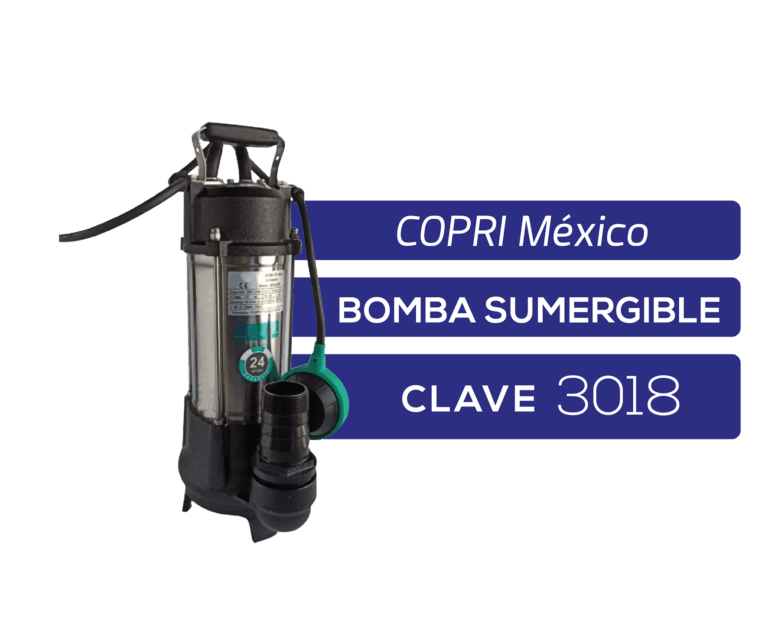 Bomba sumergible para agua sucia